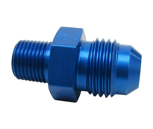 Aeronautical Standard AN816-6-2D Aluminum Pipe to Tube Straight Adapter