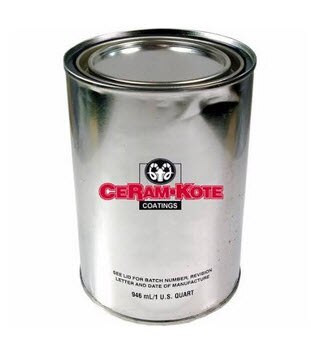 CeRam-Kote® C1P-3001 CK-TZM Black 3001 Epoxy Resin System - Pint Kit