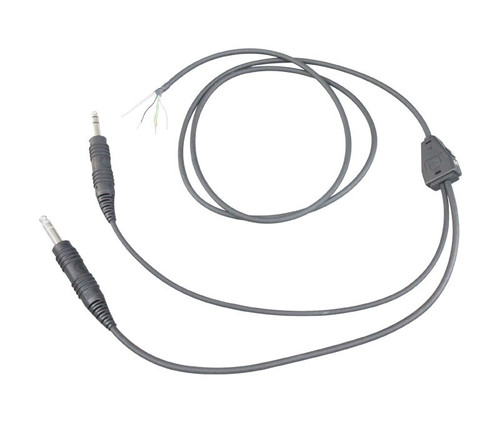 David Clark 18028G-81 Black Headset Model H20-10S & H10-13S Communication Cord Kit