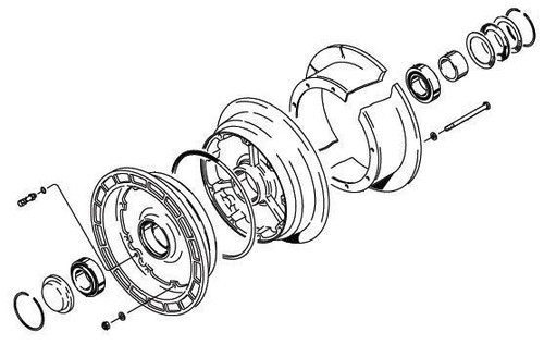 Cleveland Wheel & Brake 40-132 Wheel Assembly
