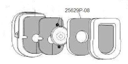 David Clark 25629P-08 Filter, Dome