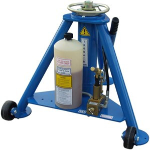 Tronair® 02C0522C0141 Blue 5-Ton Hydraulic Tripod Aircraft Jack (CE)