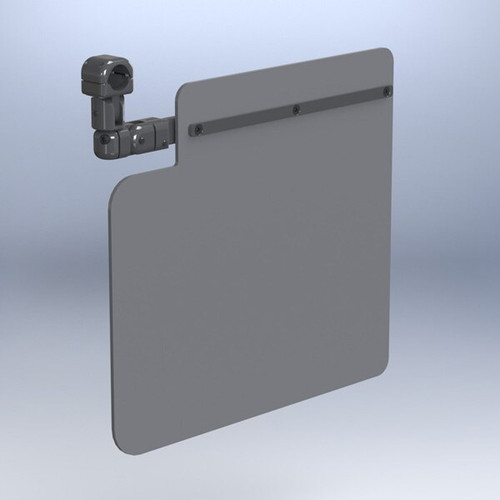 Rosen 1710200-114 Aviat Husky & Piper PA-18 Supercub Single Lens FAA-STC'd Complete Sunvisor System Kit