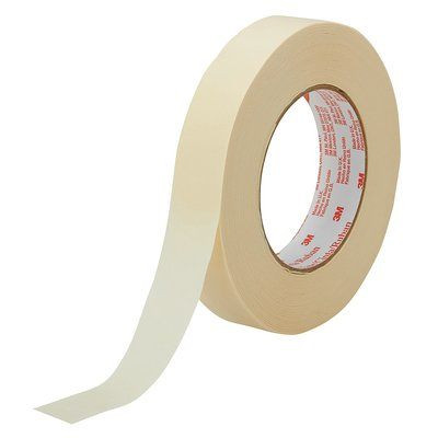 3M™ 021200-43351 Scotch® 2364 Tan 6.5 Mil Performance Masking Tape - 18 mm x 55 m Roll - 48/Case