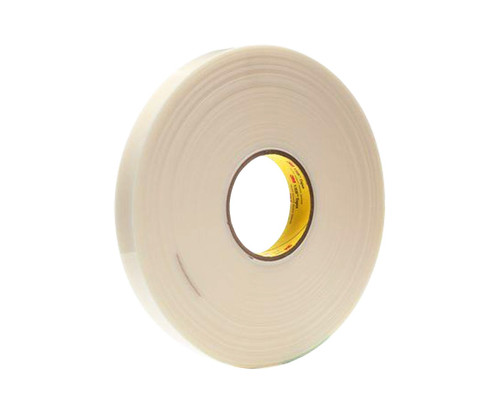 3M™ 021200-67287 VHB™ 4951 White 45 Mil Acrylic Foam Tape - 1" x 36 Yard Roll