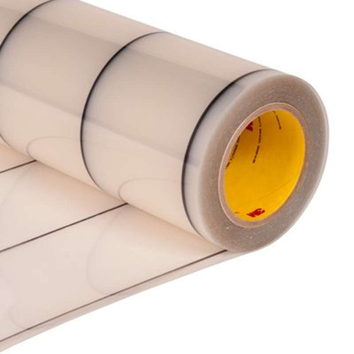 3M™ 8663DL 18 Mil Transparent Polyurethane Protective Tape - 4" x 36 Yard Roll