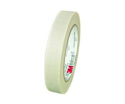 3M™ 054007-27493 Scotch® 69 White 7 Mil Insulating Glass Cloth Electrical Tape - 3/4" x 36 Yard Roll