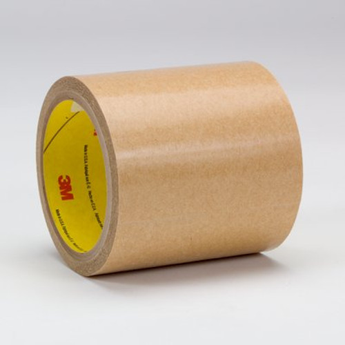 3M™ 021200-37730 Clear 950 Adhesive 5 Mil Transfer Tape - 6" x 60 Yard Roll - 8/Pack