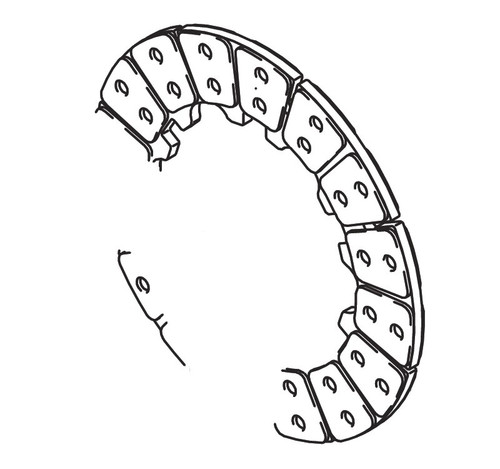 Cleveland Wheel & Brake 242-00700 Center Stator Assembly