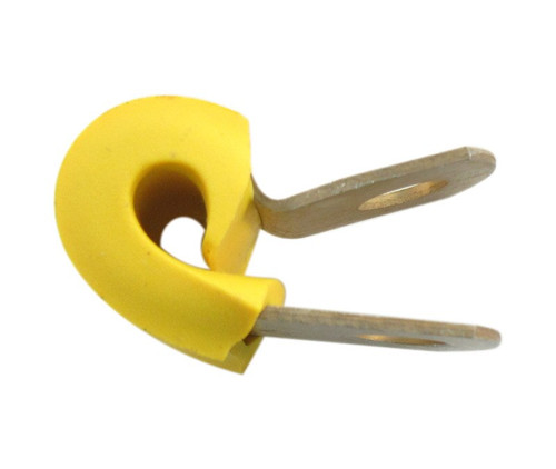 Military Standard MS21919WDF2 Aluminum Cushioned Clamp, Loop