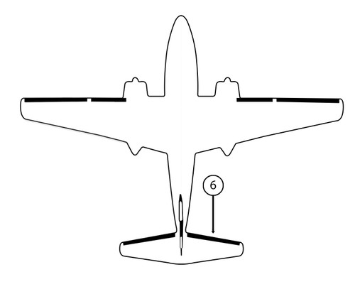 GOODRICH 23S2015-14-2 Gulfstream 680 RH Horizontal Stabilizer De-Ice Boot