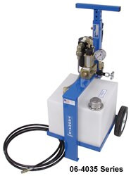 Tronair® 06-4035-0800 Blue 4000 PSI MIL-PRF-23699/MIL-PRF-87257 Fluid Type 8-Gallon Hydraulic Component Test Cart