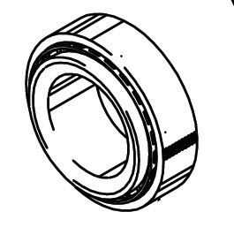 Timken 18590 FAA-PMA Tapered Roller Aircraft Bearing