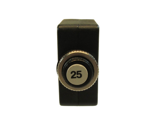 Potter & Brumfield W58-XC4C12-A25 Push to Reset Thermal Circuit Breaker - 25 AMP - 5/Pack
