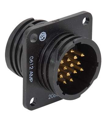 TE Connectivity 206552-1 16 Pin Male Cpc Feed Thru #1