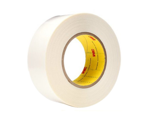 3M™ 021200-65869 White 9579 Double 9 Mil Coated Tape - 2" x 36 Yard Roll