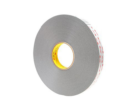 3M™ 021200-64630 VHB™ 4941 Gray 45 Mil Acrylic Foam Tape - 1" x 36 Yard Roll