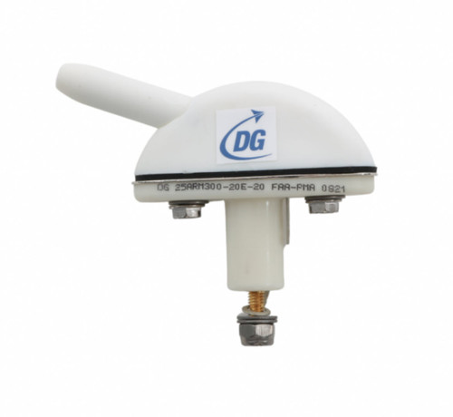 Dayton-Granger 25ARM300-20E-20 White Plastic Antenna Feed-Thru Insulator