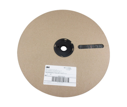 3M™ 021200-23199 Scotchmate™ SJ3518FR Black Flame Resistant Loop Fastener - 5/8" x 0.14" x 50 Yard Roll