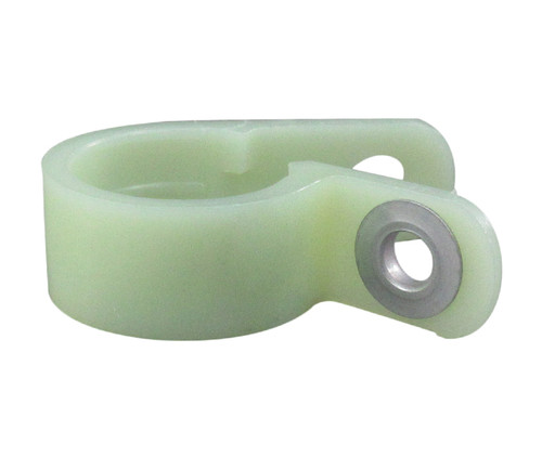 Military Standard MS25281R11 Light Green Plastic Clamp, Loop