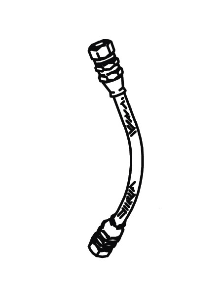 Cleveland Wheel & Brake 207-01100 Hose Assembly Link