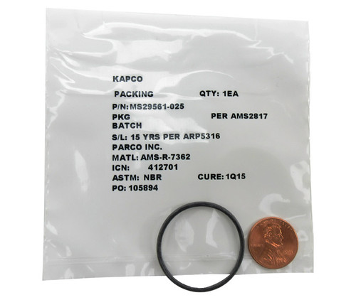 Military Standard MS29561-025 O-Ring