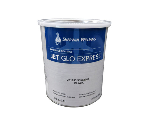 Sherwin-Williams® Z01955 JET GLO® Express FS 17038 Black MIL-PRF-85285E, Type I, Class H Polyester Urethane Topcoat