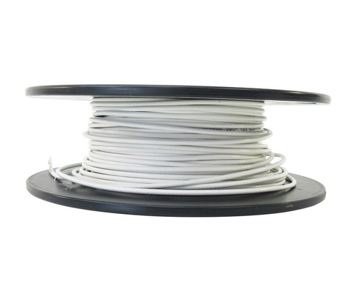 Military Specification M27500/20SM1N23 White Jacket 20 AWG 2 Conductor Shielded Cable