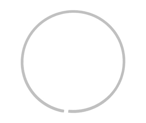 Military Standard MS28774-243 Teflon (PTFE) Retainer, Packing