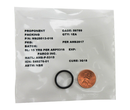 Military Standard MS29513-016 O-Ring
