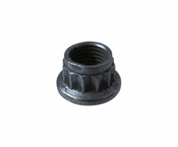 National Aerospace Standard NAS1804-3 Steel Nut, Self-Locking, Extended Washer, Double Hexagon