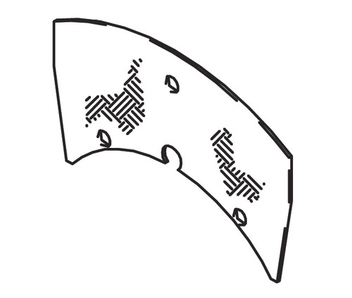 Cleveland Wheel & Brake 067-00701 Neoprene Shim