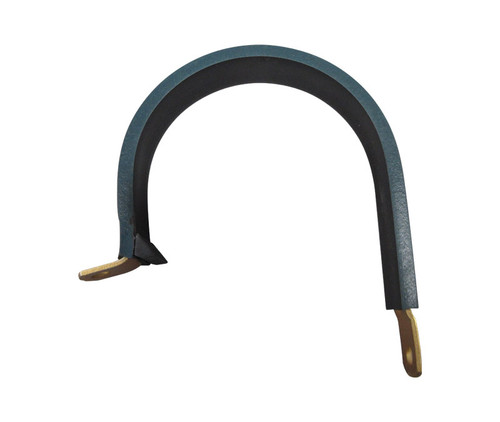 Military Standard MS21919WDG33 Aluminum Band with Chloroprene Cushion Clamp, Loop