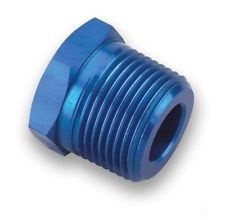 Aeronautical Standard AN912-7D Aluminum Bushing, Pipe Thread Reducer