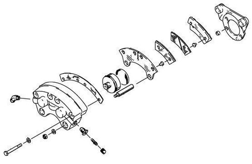 Cleveland Wheel & Brake 30-233A Brake Assembly
