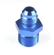 Aeronautical Standard AN816-6-8D Aluminum Pipe to Tube Straight Adapter