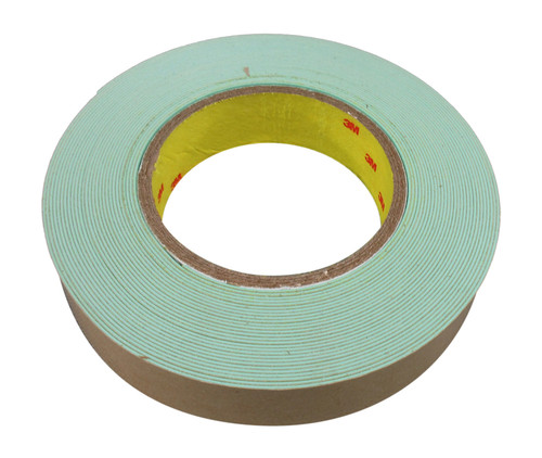 3M™ 021200-60894 Scotch® 500 Green 36 Mil Impact Stripping Tape - 1" x 10 Yard Roll