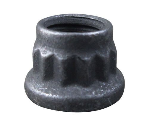 Boeing BACN10HR4CS Steel Nut, Plain, Slotted, Hexagon - 10/Pack