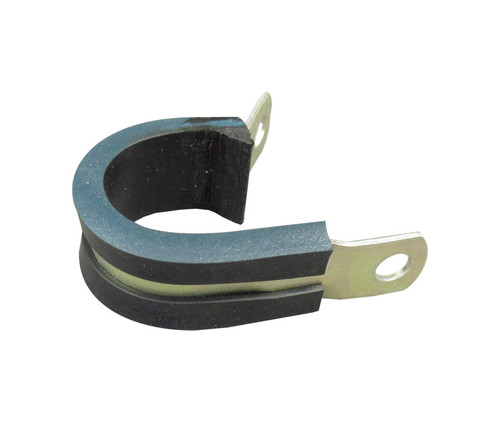 SAE Aerospace Standard AS21919WDG12 Aluminum Band Wedge Chloroprene Cushioned Clamp