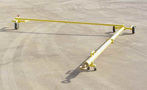 Brackett HT-47S Yellow 75,000 lb CH-47 Chinook Helicopter Towbar with 2-1/2" Shockring