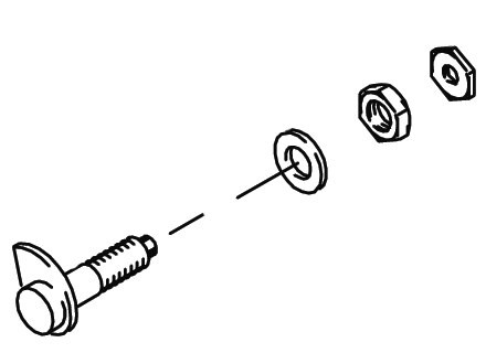 Cleveland 097-00101 Brake Adjuster Eccentric Assembly RH