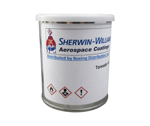 JET GLO® U00152 Toreador Red Polyester Urethane Topcoat Paint - Pint Can