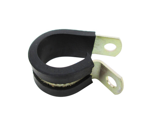 SAE Aerospace Standard AS21919WDG10 Aluminum Band Wedge Chloroprene Cushioned Clamp