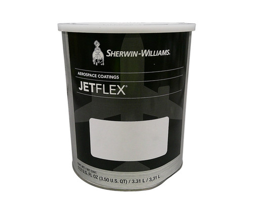 JETFlex® E09060 Flat Gray BAC703 Water Reducible Polyurethane Aircraft Interior Finish Coating - 7/8 Gallon Can