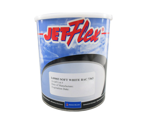 JETFlex® L09003 Urethane Semi-Gloss Paint Soft White BAC7363 - 7/8 Gallon Can