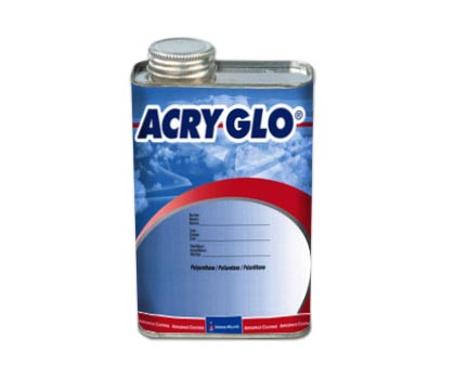 Sherwin-Williams M06166 ACRY GLO HS Metallic Base Rac Light Saddle Acrylic Urethane Paint - 3/4 Quart
