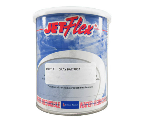 JETFlex® P09013 Water Reducible Semigl Paint Gray BAC7802 - Quart Can