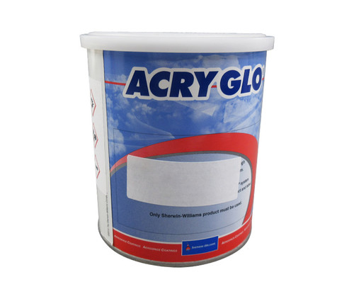 Sherwin-Williams W00593 ACRY GLO Conventional Nacel Acrylic Urethane Paint - 3/4 Quart