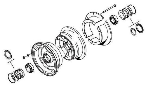 Cleveland Wheel & Brake 40-128D Wheel Assembly