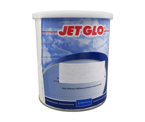 Sherwin-Williams U00320 JET GLO Polyester Urethane Topcoat Paint Mustard Yellow - Quart